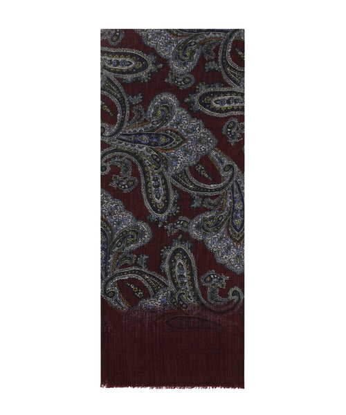 Scarf Wool 70X180 CM | Bordeaux Red