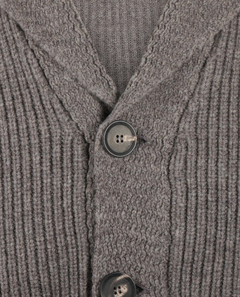 William Lockie Vest Jamie Scarf Collar | Birch