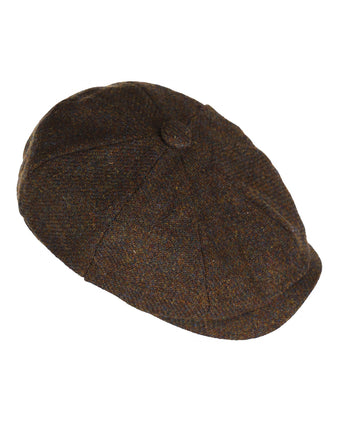 Scott Harris Tweed Newsboy Cap | Bruin