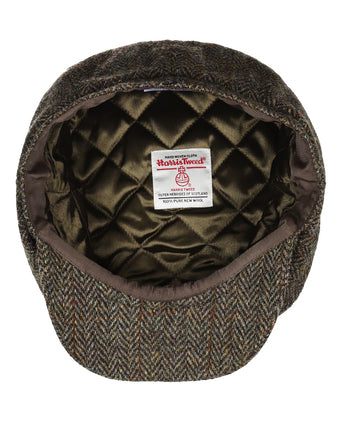 Scott Harris Tweed Newsboy Cap | Green