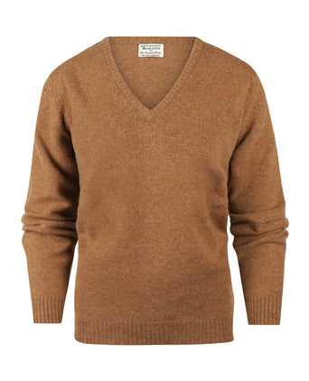 William Lockie Lucinda V-Neck | Driftwood