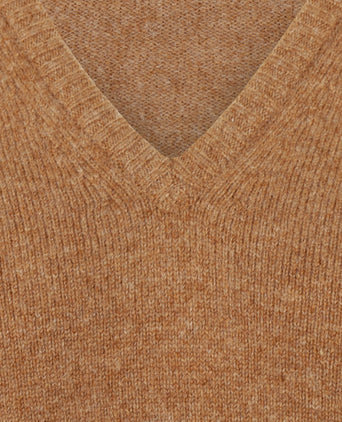 William Lockie Lucinda V-Neck | Driftwood