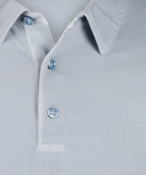 Casual Piqué Polo Short Sleeve | Blue