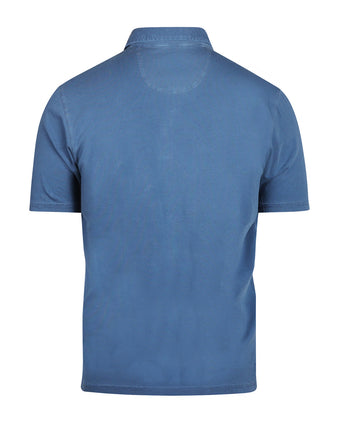 Casual Piqué Polo Short Sleeve | Blue
