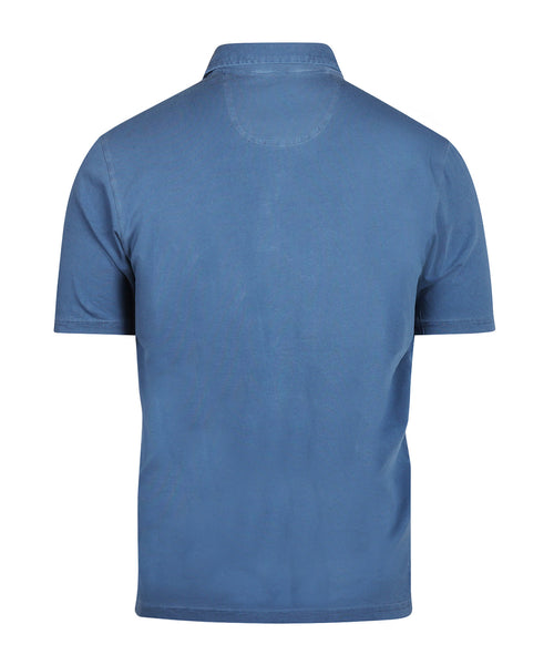 Casual Piqué Polo Short Sleeve | Blue