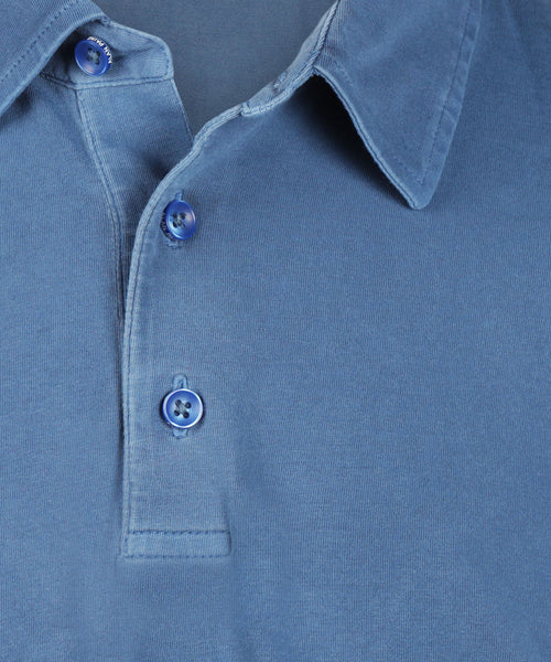 Casual Piqué Polo Short Sleeve | Blue