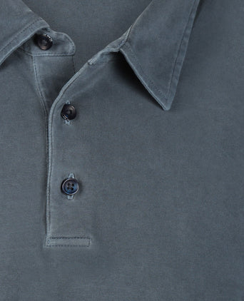 Casual Piqué Polo Short Sleeve | Navy Blue