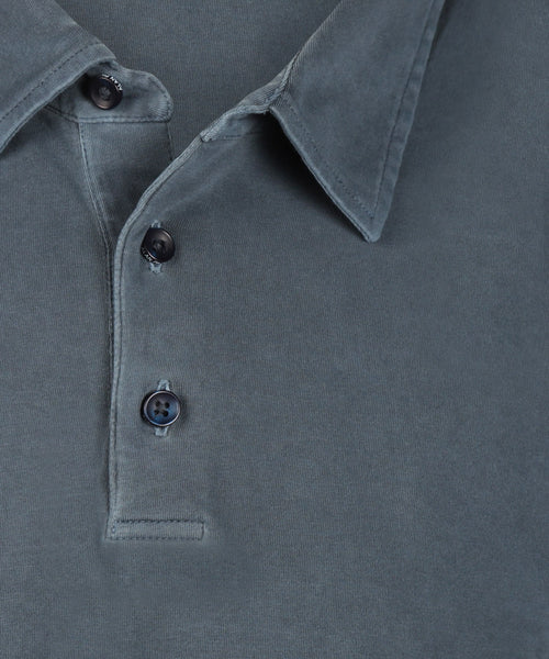 Casual Piqué Polo Short Sleeve | Navy Blue