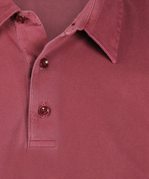 Casual Piqué Polo Short Sleeve | Red