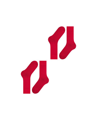 Falke 2 Pack Happy | Red