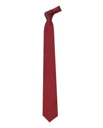 Silk Tie | Bordeaux Red