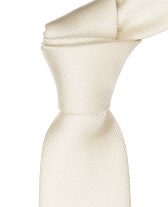 Zijden Stropdas | Ecru