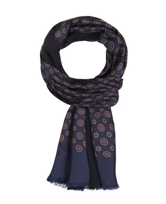 Scarf Silk/Wool | Blue