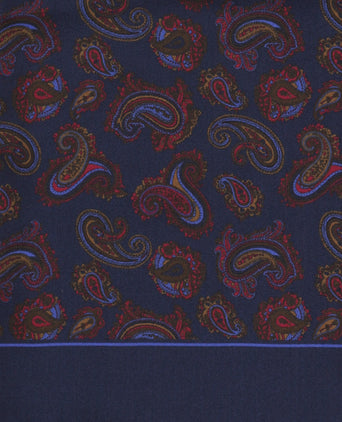 Scarf Silk/Wool | Blue