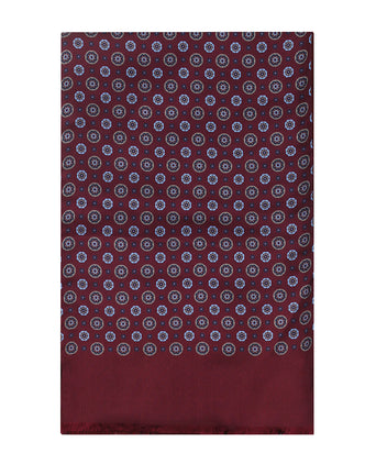 Scarf Silk/Wool | Red
