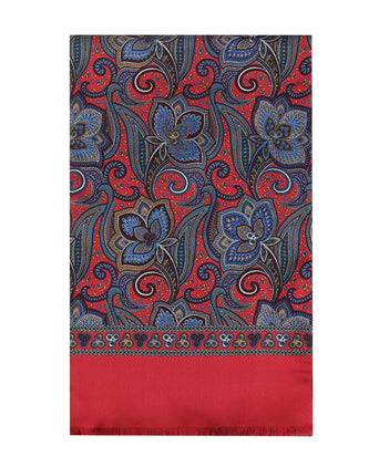 Scarf Silk/Wool | Red