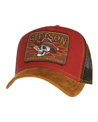 Stetson Trucker Cap Skull | Rood