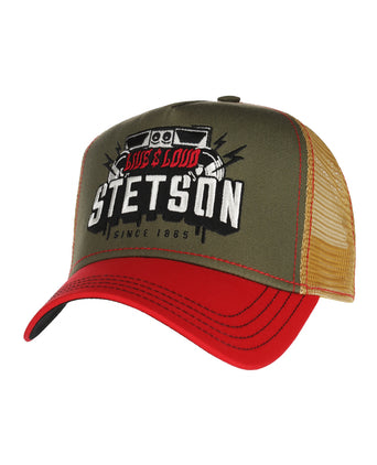 Stetson Trucker Cap Festival Live Loud | Groen