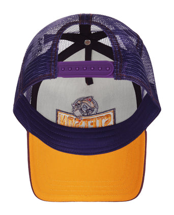 Stetson Trucker Cap Hotdog | Blue with Red