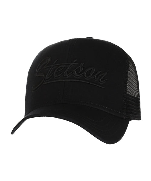 Stetson Trucker Cap Monochrome | Black
