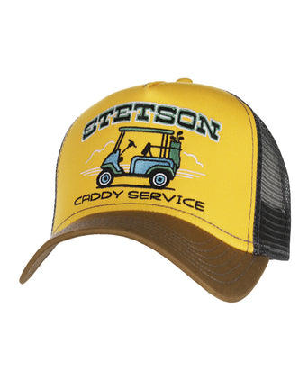 Stetson Trucker Cap Golf Caddy Service | Geel