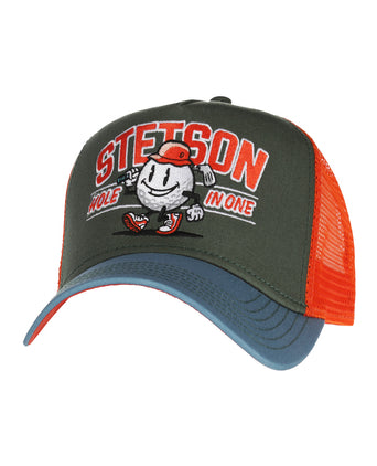 Stetson Trucker Cap Golf Hole In One | Groen