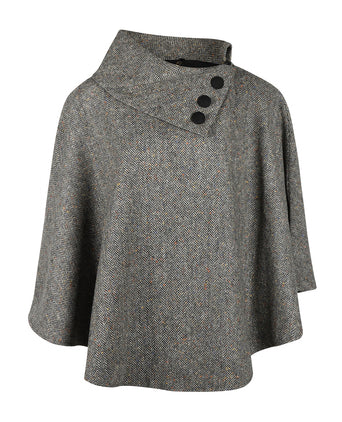 Women's Poncho | Brown