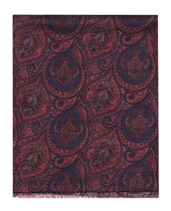 Scarf 100% Silk | Red