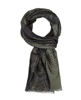 Scarf 100% Silk | Green