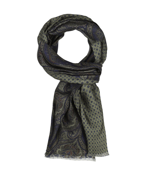Sjaal 100% Zijde | Groen