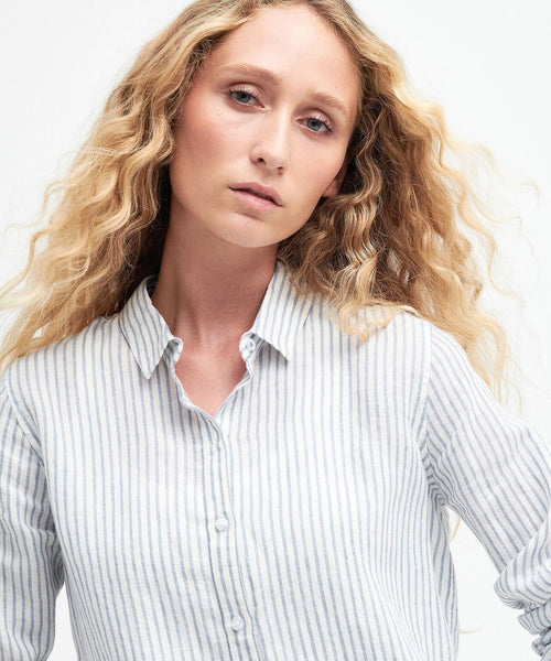 Barbour Shirt Dames | Blauw