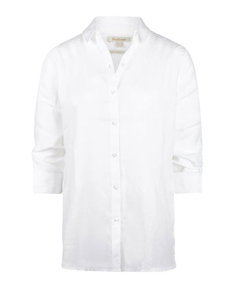Barbour Shirt Dames | Wit