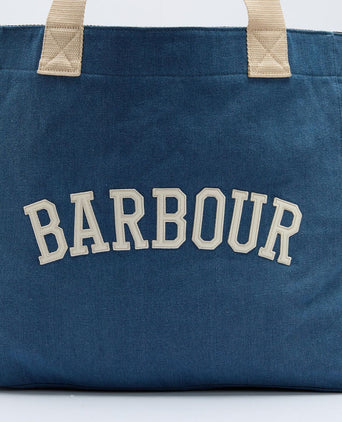 Emily Denim Tote Bag | Denim Blue