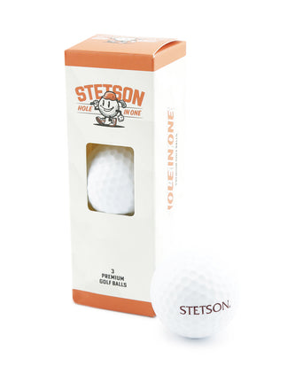 Stetson Premium Golf Balls | Wit