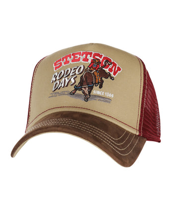 Stetson Trucker Cap Rodeo Days | Brown