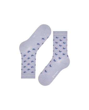 Burlington Sok Butterflies | Blauw