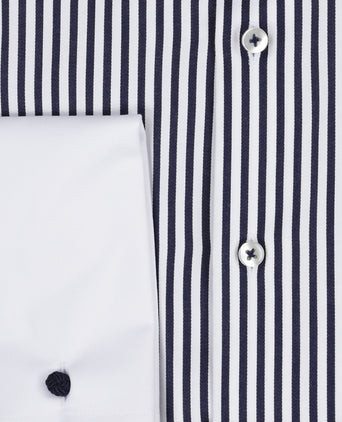 Eterna Shirt Double Cuff | Blue