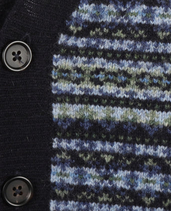 Alan Paine Spencer Fair Isle | Blue