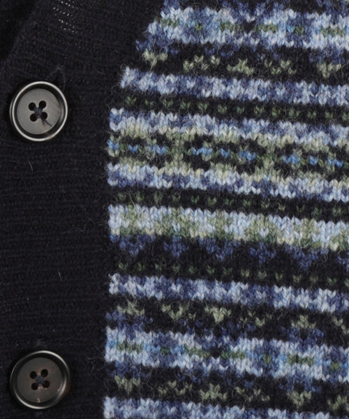 Alan Paine Spencer Fair Isle | Blue