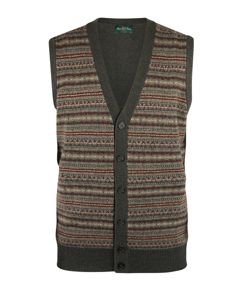 Alan Paine Spencer Fair Isle | Green