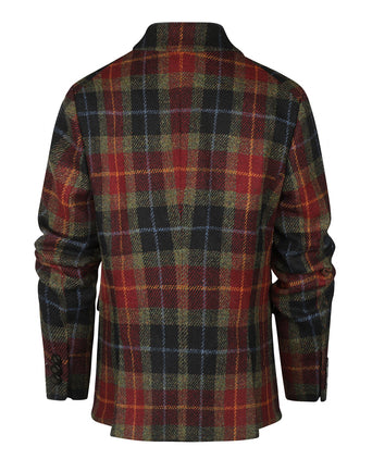 Harris Tweed Dames Blazer Carola | Rood