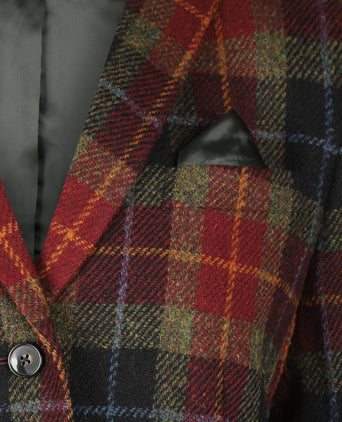 Harris Tweed Dames Blazer Carola | Rood