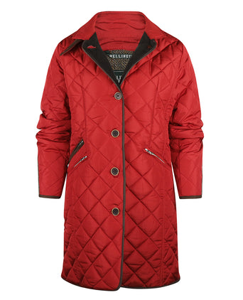 Wellington Quilted Jacket Women's | Red