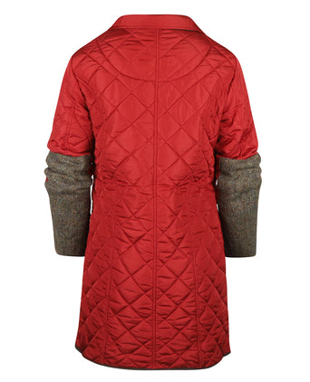 Wellington Quilted Jacket Women's | Red