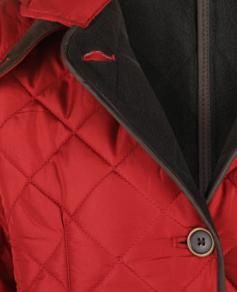 Wellington Quilted Jacket Women's | Red