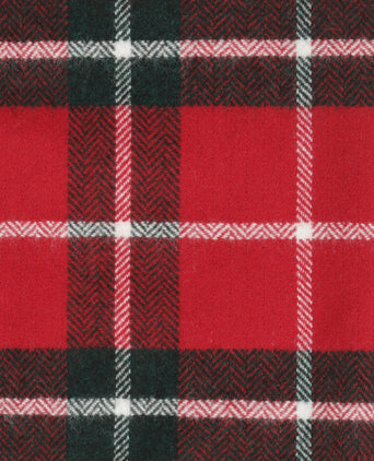 Plaid Lamswol 140x180 cm | Rood