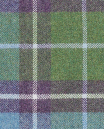 Plaid Lamswol 140x180 cm | Groen