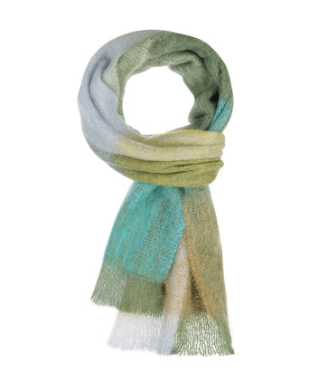 Mohair Scarf 28X210 CM | Blue