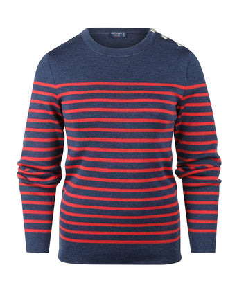 Saint James Pullover Maree IIR | Blauw
