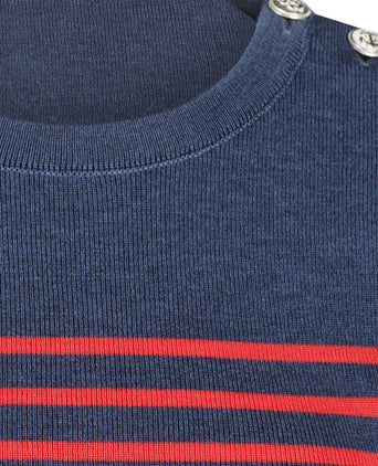 Saint James Maree IIR Pullover | Blue